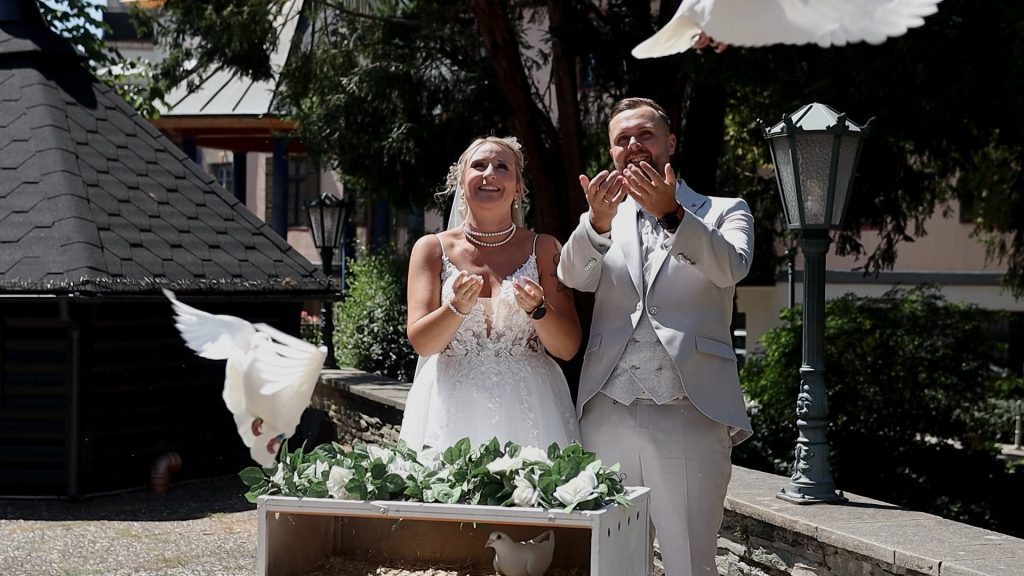 Hochzeitsfilm Bad Soden freie Trauung Tanzschule Pelzer Hochzeitsvideograf
